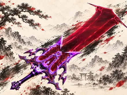Sword Red Crystal